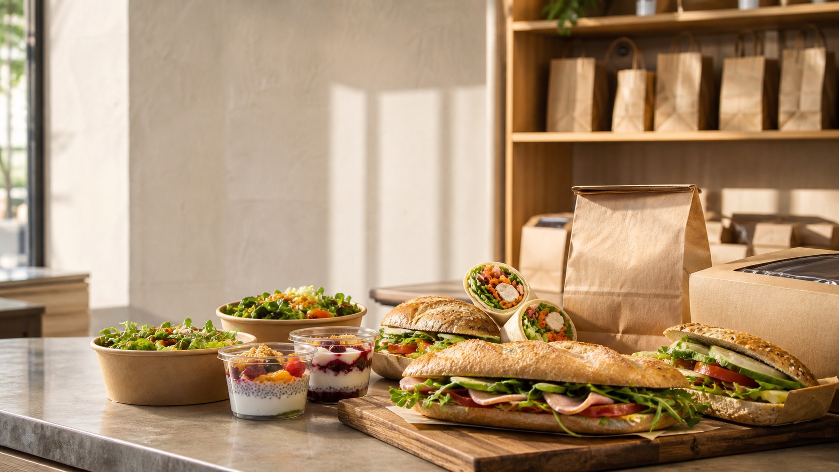 Sandwichs prepares par Le Centenaire